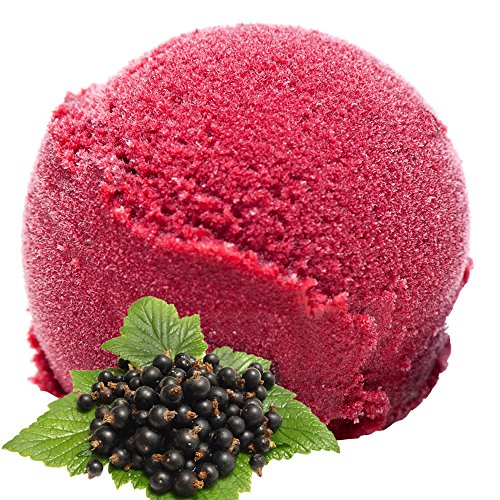 Gino Gelati 10x1 Kg Eispulver mit Schwarze Johannisbeere Geschmack für Speiseeis Softeispulver Speiseeispulver von Gino Gelati