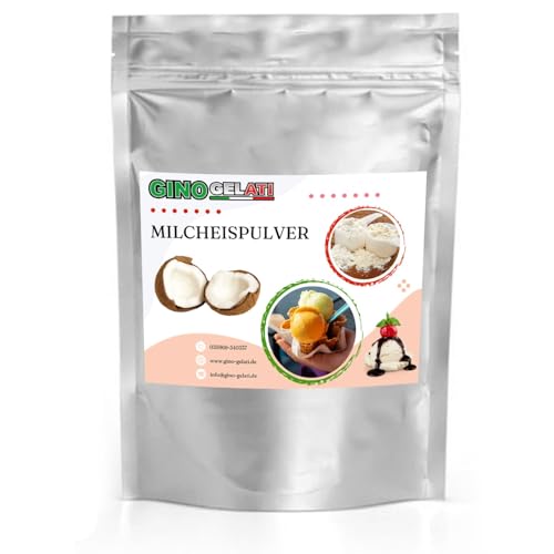 Gino Gelati Milcheis Pulver mit verschiedenen Kokosmilch- Geschmäckern, Intensiver Geschmack, schnelle und einfache Zubereitung, exotisches Kokosnuss Aroma, Vegan (1 Kg, Kokosmilch Nuss) von Gino Gelati