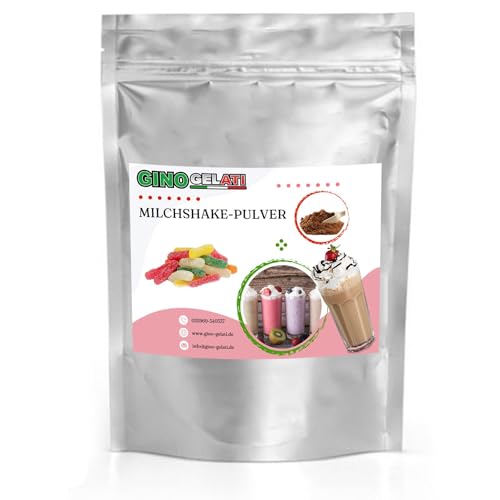 Gino Gelati Milchshake Pulver, verschiedene Geschmacksrichtungen, schnelle und einfache Zubereitung, für Gastronomie und private Küche geeignet, Made in Germany (10 Kg, Tutti Frutti) von Gino Gelati