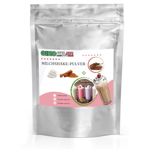 Gino Gelati Milchshake Pulver, verschiedene Geschmacksrichtungen, schnelle und einfache Zubereitung, für Gastronomie und private Küche geeignet, Made in Germany (10 Kg, Zimt Sahne) von Gino Gelati