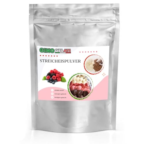 Gino Gelati Waldfrucht Streicheis Pulver 10 Kg mit fruchtigem Geschmack, verschiedene Sorten, Fruchteis selber machen, Intensiver Geschmack, schnelle und einfache Zubereitung von Gino Gelati