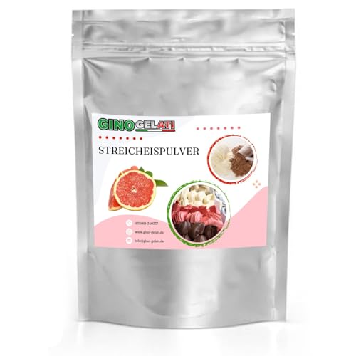 Gino Gelati Grapefruit Streicheis Pulver 333 g mit fruchtigem Geschmack, verschiedene Sorten, Fruchteis selber machen, Intensiver Geschmack, schnelle und einfache Zubereitung von Gino Gelati