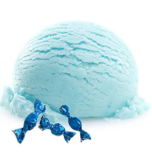 Ice Bonbon Geschmack Eispulver VEGAN - OHNE ZUCKER - LAKTOSEFREI - GLUTENFREI - FETTARM, auch für Diabetiker Milcheis Softeispulver Speiseeispulver Gino Gelati (Ice Bonbon, 1 kg) von Gino Gelati