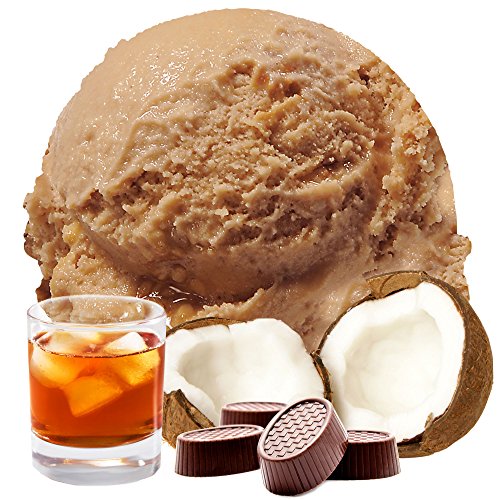 Kokos Rum Praline Geschmack 333 g Gino Gelati Eispulver für Ihre Eismaschine von Gino Gelati