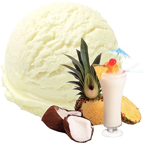 Pina Colada 1 Kg Gino Gelati Eispulver Softeispulver für Ihre Eismaschine von Gino Gelati