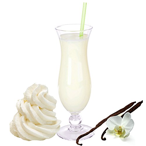 Sahne Vanille Geschmack Milchshake Pulver Gino Gelati zum Milchshakes selber machen (1 kg) von Gino Gelati