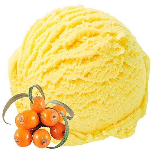 Sanddorn Geschmack 1 Kg Gino Gelati Eispulver für Milcheis Softeispulver Speiseeispulver von Gino Gelati