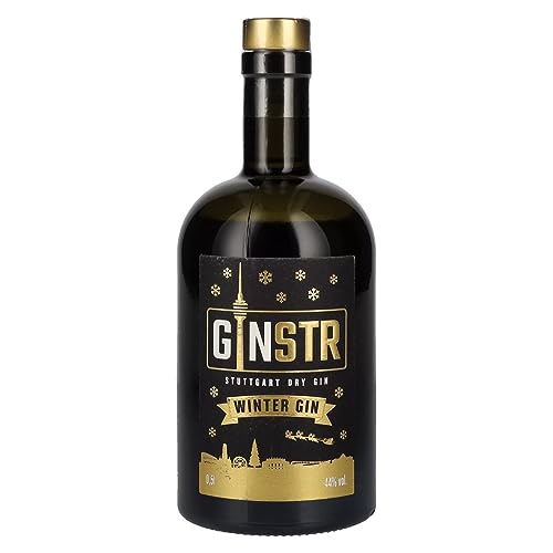 GINSTR Stuttgart Dry WINTER Gin 44% Vol. 0,5l von Ginstr