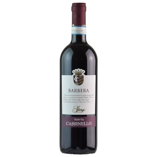 Oltrepò Pavese DOC Barbera Cassinello Giorgi, italienischer Wein, Sekt Rotwein Lombardei, 12% vol, (1x750 ml) von Giorgi