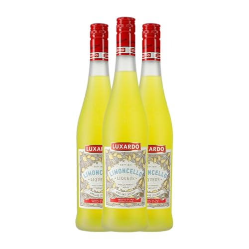 Liköre Luxardo Limoncello 70 cl (Karton mit 3 Flaschen von 70 cl) von Girolamo Luxardo