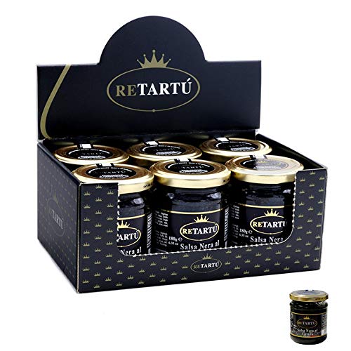 Schwarze Trüffelsoße 180 gr x 6 von Giuliano Tartufi