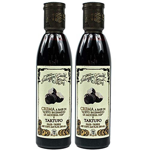 Giuseppe Giusti - 2er Pack Aceto Balsamico di Modena IGP "Tartufo" (Trüffel) in 250 ml Flasche - Traditionell italienische Balsamessig Creme von Giuseppe Giusti