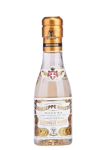 Giuseppe Giusti Condimento Agrodolce Bianco weiße Essig-Spezialität für Gourmets (1 x 0.1 l) von Giusti