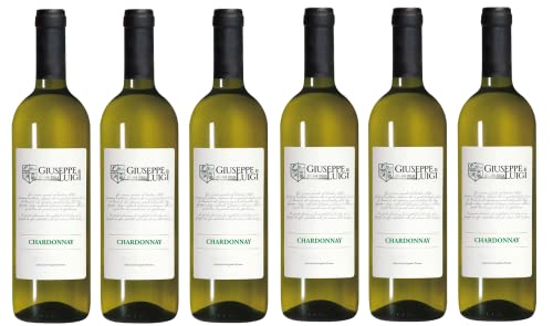 6x 0,75l - 2023er - Giuseppe e Luigi - Chardonnay - delle Venezie I.G.P. - Veneto - Italien - Weißwein trocken von Giuseppe e Luigi