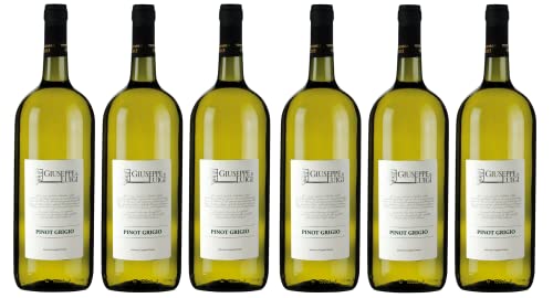 6x 1,5l - 2023er - Giuseppe e Luigi - Sauvignon - delle Venezie I.G.P. - MAGNUM - Veneto - Italien - Weißwein trocken von Giuseppe e Luigi