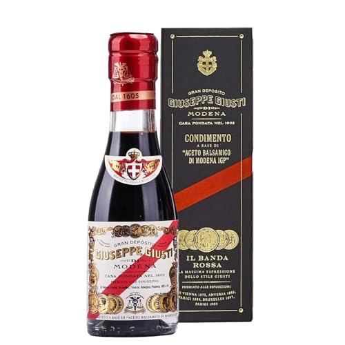 Giusti - Aceto Balsamico di Modena IGP – 5 Goldmedaillen Banda Rossa von Giusti