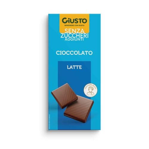 Giusto Senza Zucchero - Tavoletta Cioccolato al Latte, 85g von Giusto