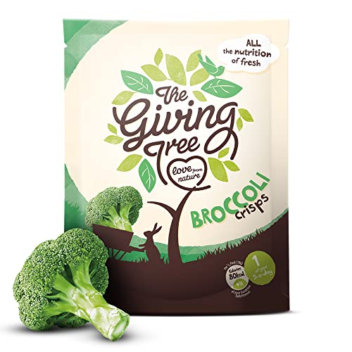 The Giving Tree Vakuum Fried Brokcoli Crisps, 36 g von Giving Tree