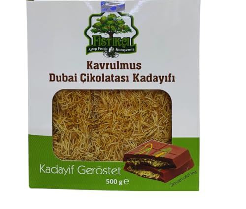 Kadayif geröstet Teigfäden - Engelshaar - Künefe - für Dubai Schokolade (500 G) von GlassZilla