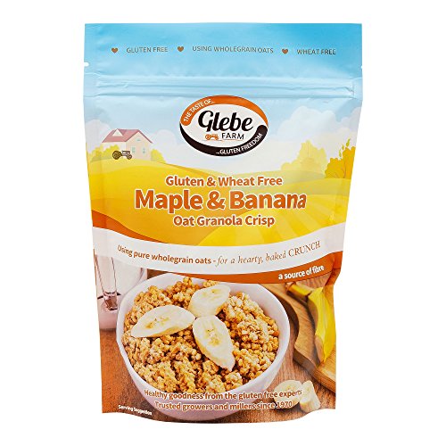 Glebe Farm Gluten Free Maple and Banana Oat Granola Crisp 325g x 8 von Glebe Farm