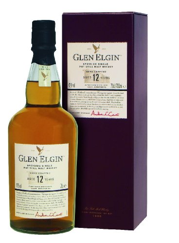 Glen Elgin 12 Years Old Hand Crafted 43% Vol. 0,7l in Geschenkbox von Glen Elgin