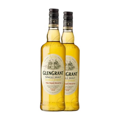 Whiskey Single Malt Glen Grant 1 L (Karton mit 2 Flaschen von 1 L) von Glen Grant Distillery Company