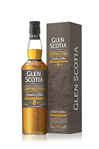 Glen Scotia 10 Years Old Legends of Scotia Limited Edition mit Geschenkverpackung Whisky (1 x 0.7 l) von Glen Scotia