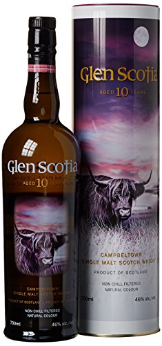 Glen Scotia 10 Years Old mit Geschenkverpackung Whisky (1 x 0.7 l) von Glen Scotia