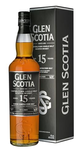 Glen Scotia 15 Years Old mit Geschenkverpackung (1 x 0.7 l) von Glen Scotia