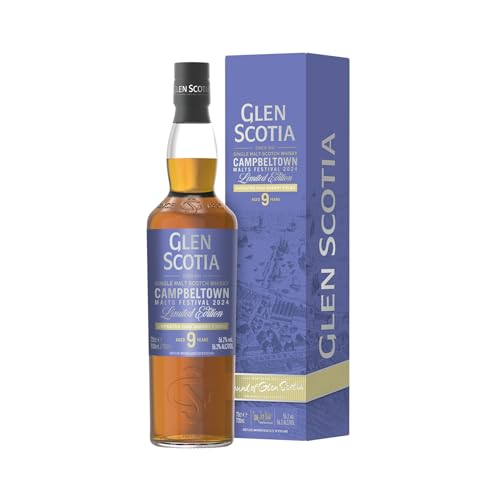 Glen Scotia 9 Years Old Campbeltown MALTS FESTIVAL Unpeated Fino Sherry Finish 2024 56,2% Vol. 0,7l in Geschenkbox von Glen Scotia