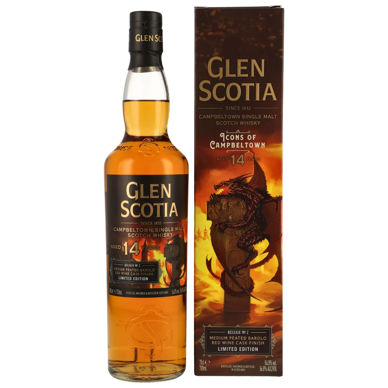 Glen Scotia - Icons of Campbeltown Release No.2 - 56,8% vol. 0,7l von Glen Scotia