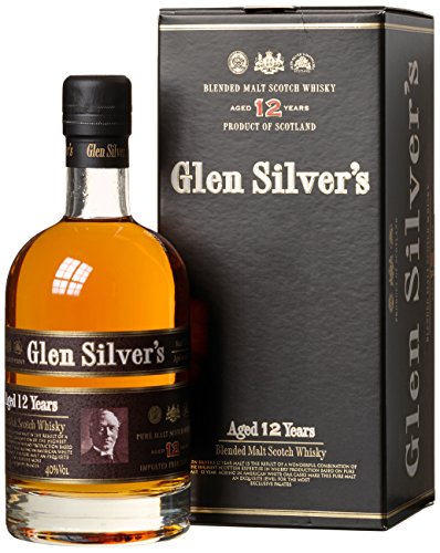Glen Silvers Pure Malt 12 years Geschenkkarton Whisky, 1er Pack (1 x 700 ml) von Glen Silvers