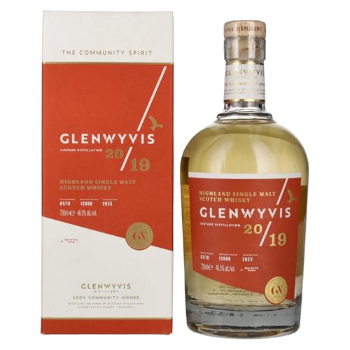 GlenWyvis Highland Single Malt Batch 01 Vintage 2019 46,5% Vol. 0,7l in Geschenkbox von GlenWyvis