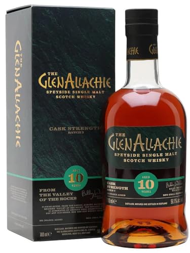 GlenAllachie 10 Jahre - Batch 9 - Cask Strength - Speyside Single Malt Scotch Whisky von Glenallachie