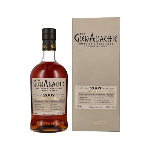 GlenAllachie 2007/2023-15 Jahre Single PX Puncheon No. 804408 - Single Malt Whisky (1x0,7l) von Glenallachie