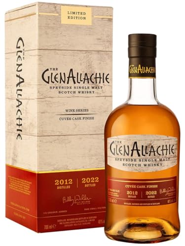 The GlenAllachie WINE SERIES Cuvée Cask Finish 2012 48% Vol. 0,7l in Geschenkbox von Glenallachie