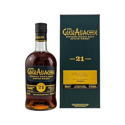 GlenAllachie 21 Jahre - Batch 3 - Speyside Single Malt Scotch Whisky von Glenallachie
