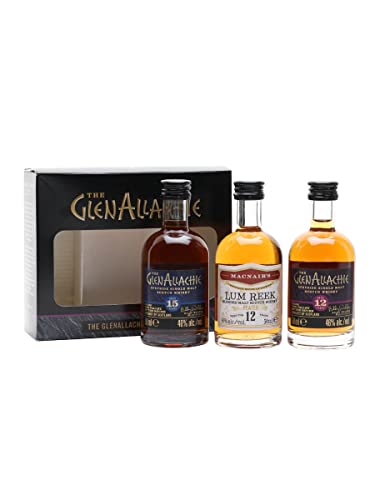 GlenAllachie MINIATUR COLLECTION bis 54,8% vol. 3x0,05L MINIATUR von Glenallachie