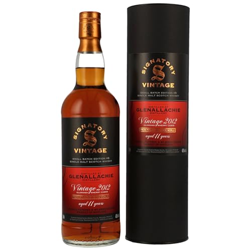 Glenallachie 2012 Signatory Vintage Small Batch Single Malt Whisky 11 Jahre (1x0,7l) von Signatory Vintage