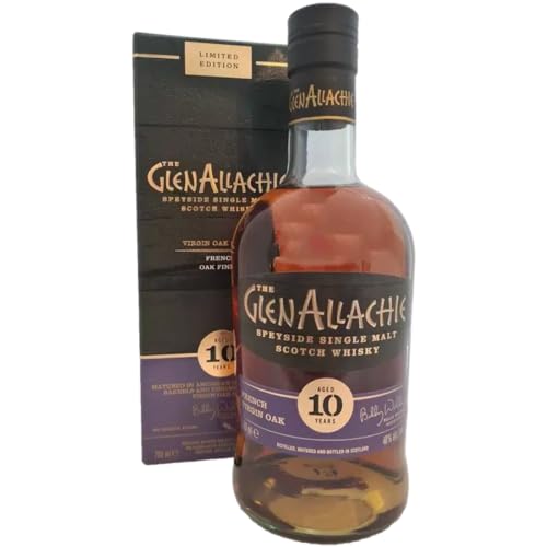 The GlenAllachie 10 Years Old FRENCH VIRGIN OAK FINISH 48% Vol. 0,7l in Geschenkbox von Glenallachie