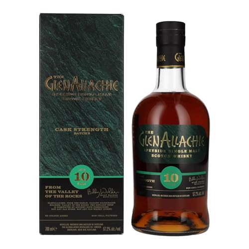 The GlenAllachie 10 Years Old CASK STRENGTH Batch 9 58,1% Vol. 0,7l in Geschenkbox von Glenallachie