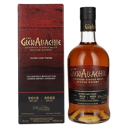 The GlenAllachie 10 Years Old Cuvée Cask Finish 2012 54,9% Vol. 0,7l in Geschenkbox von Glenallachie