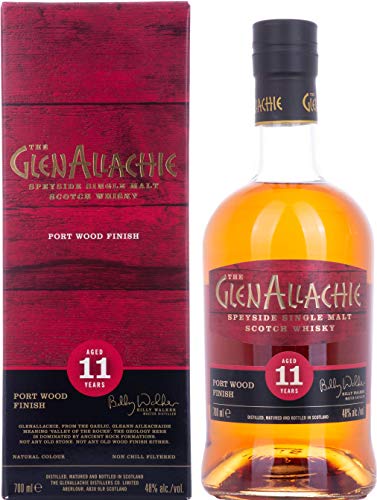 The GlenAllachie 11 Years Old PORT WOOD FINISH 48% Vol. 0,7l in Geschenkbox von Glenallachie