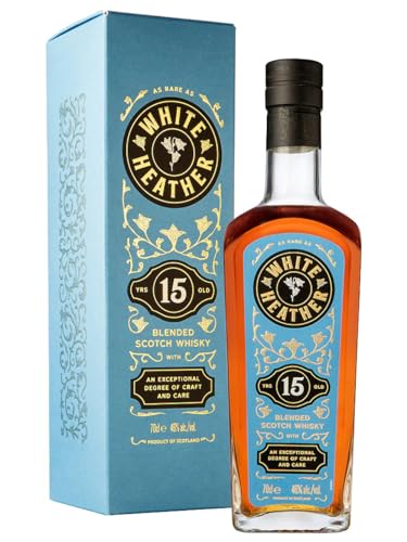 White Heather 15 Years Old Blended Scotch Whisky 46% Vol. 0,7l in Geschenkbox von Glenallachie