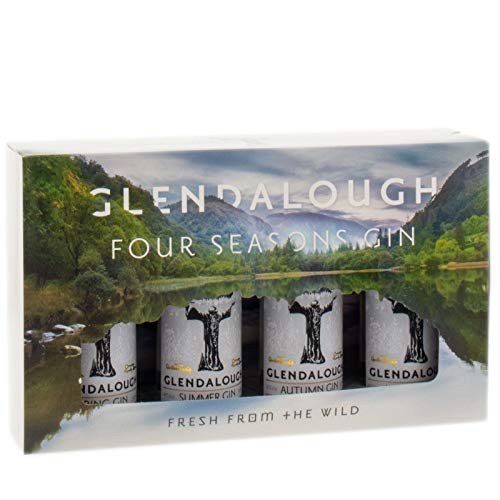 Glendalough Seasonal Irish Gin Set Mini 41% Vol. (4 x 0,05l) von Glendalough