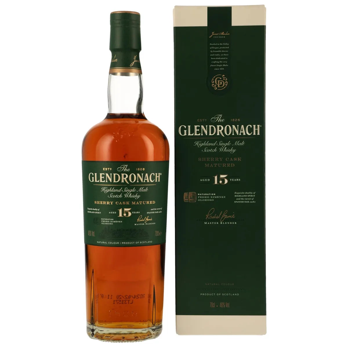 Glendronach 15 Jahre 46% vol. 0,7l von Glendronach