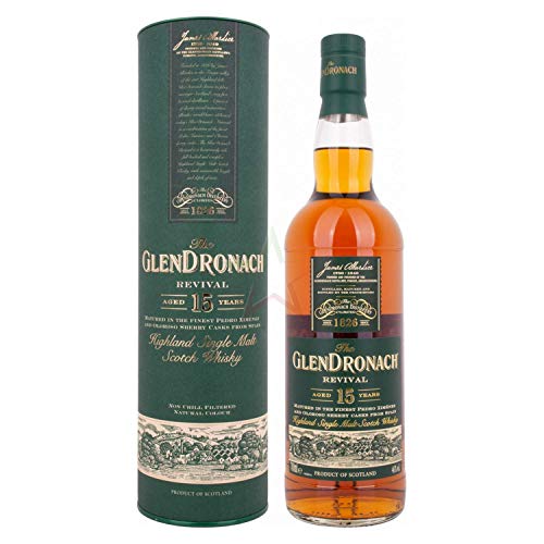 Glendronach 15 Jahre Revival Release 2019 Whisky 0,7 L von Glendronach