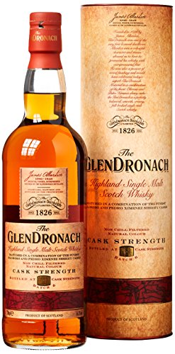 Glendronach Cask Strength Batch No. 6 Whisky mit Geschenkverpackung (1 x 0.7 l) von Glendronach