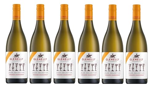 6x 0,75l - 2021er - Glenelly Estate - Glass Collection - unoaked Chardonnay - Stellenbosch W.O. - Südafrika - Weißwein trocken von Glenelly