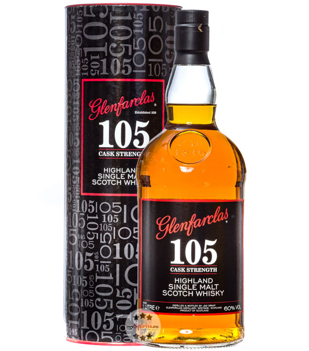 Glenfarclas 105 Cask Strength Whisky  (60 % vol., 1,0 Liter) von Glenfarclas